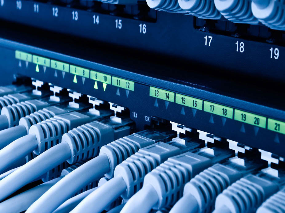 Ethernet network switch and cabling